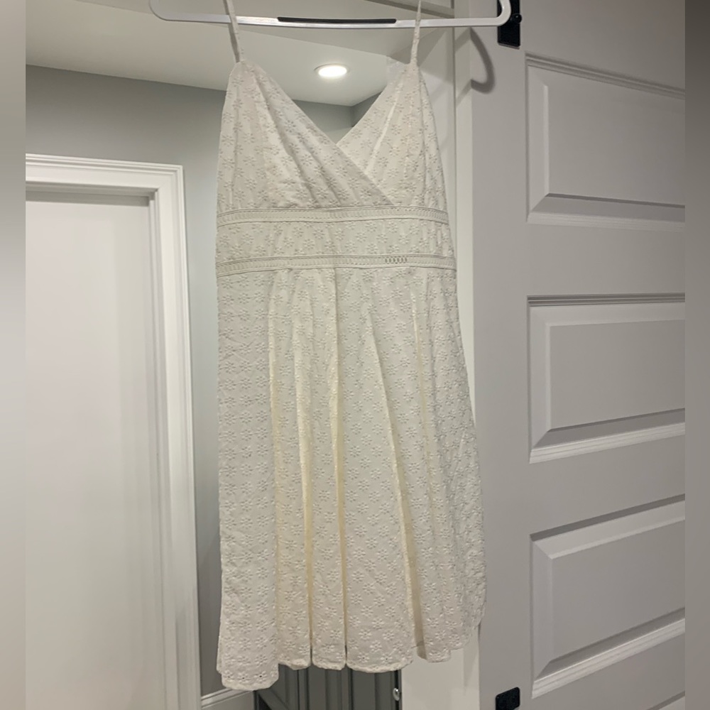 Francesca’s white dress
